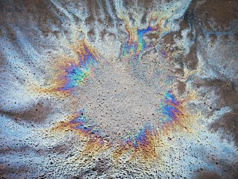 Oil pollution Stock Photos