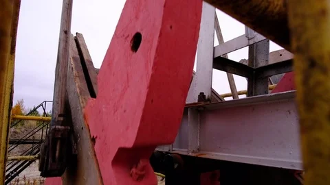 Oil production Stock Footage 83496703