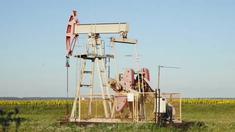 Oil production. Stock Footage 202909806