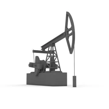 Oil Pump 3d Stock Illustration