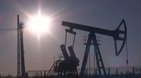 Oil Pump, Day 스톡 동영상 8580326