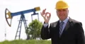 Oil Pump Extracting Company Manager Engineer Hand Gesture Reporting Good Job 4k or 4k+ Resolution