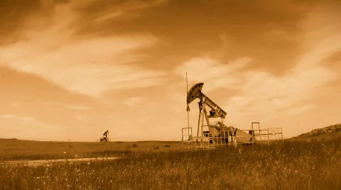 Oil pump Video stock 467796