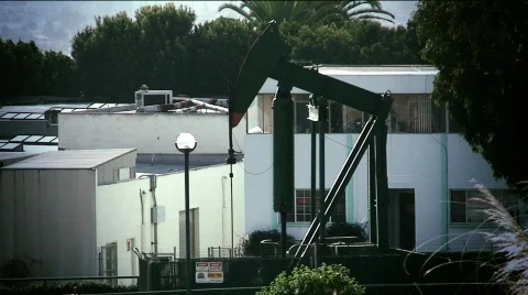 Oil pump Stock Footage 856808