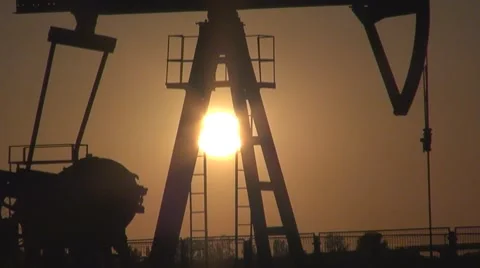 Oil Pump Video stock 8572880