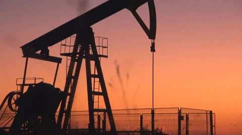Oil Pump Stock-Footage 8599317