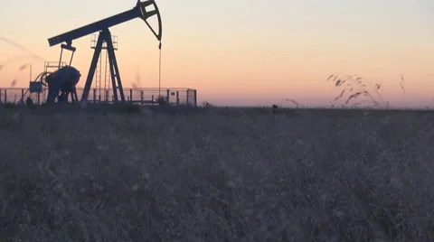 Oil Pump Stock-Footage 8600166