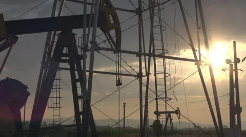 Oil Pump Stock-Footage 11521092