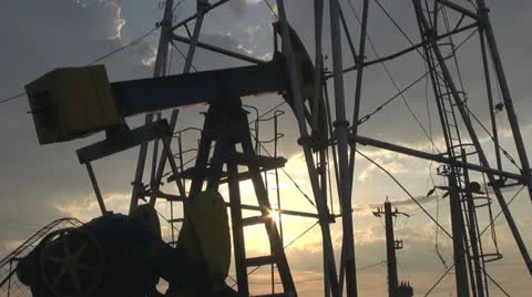Oil Pump Stock-Footage 11521493