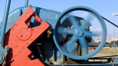 Oil pump Video stock 104083833