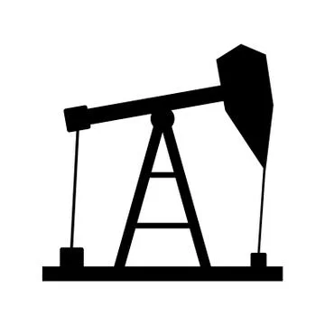 Oil pump icon. Stock-Illustration