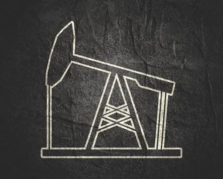 Oil pump icon Stock Illustration