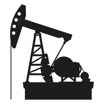 Oil pump Stock Illustration