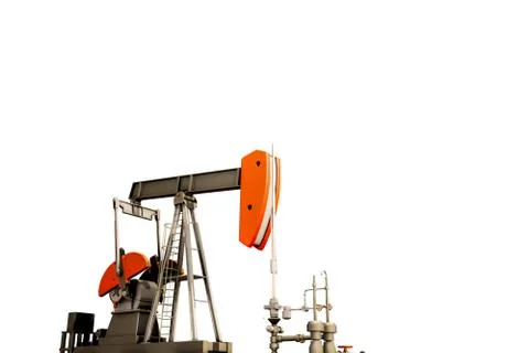 Oil pump Stock Illustration