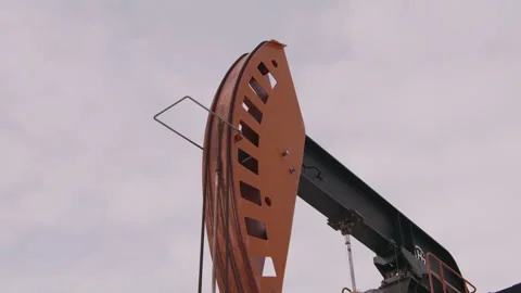 Oil Pump Jack Stock Footage 265510972