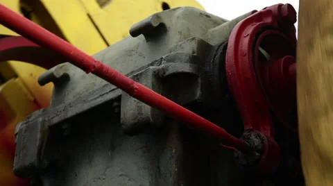 Oil Pump jacks Working Stock Footage 58837785