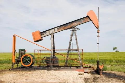 Oil pump Stock Photos