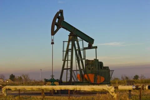 Oil pump Stock Photos