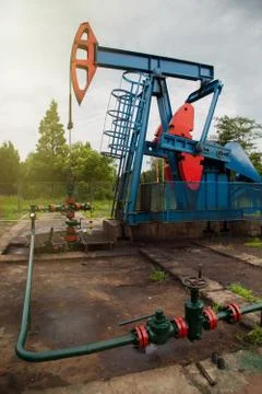 Oil pump Stock Photos