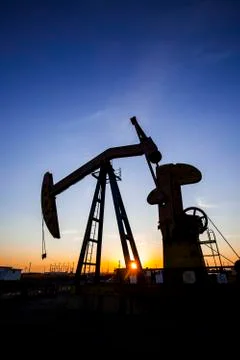 Oil pump Stock Photos