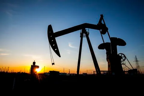 Oil pump Stock Photos