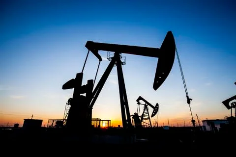 Oil pump Stock Photos