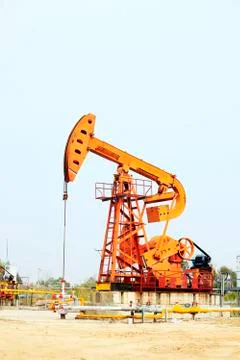 Oil pump Stock Photos