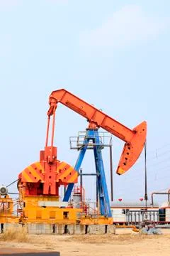 Oil pump Stock Photos