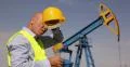 Oil Pump Platform Tired Thirsty Maintenance Engineer Sweating Drink Cold Water 4k or 4k+ Resolution