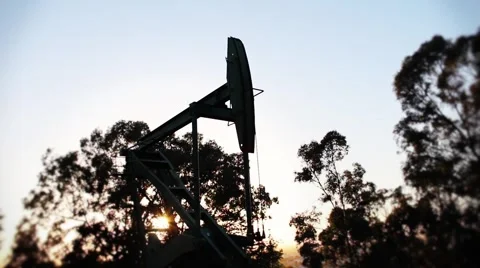 Oil Pumps Stock Footage 4782554
