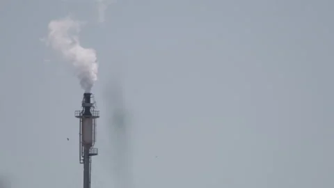 Oil Refinery close up Stock Footage 232454538