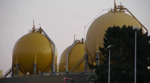 Oil Refinery 動画素材 8659021