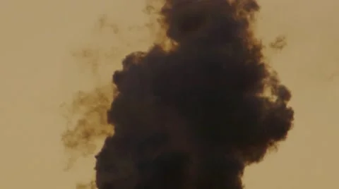 Oil Refinery Stock Footage 8660623