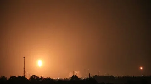 Oil refinery Map Ta Phut Industrial Estate Stock Footage 55759913