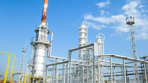 The oil refinery