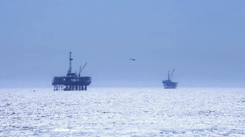 Oil rig 動画素材 23000571