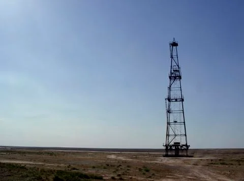 Oil rig Stock Photos