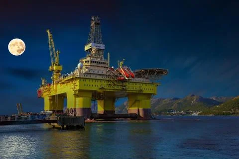 Oil Rig Stock Photos