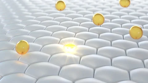 Oil on skin Stock Footage 194258282