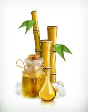 Oil, spa vector icon Stock Illustration