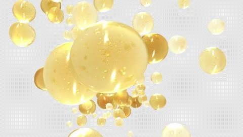 Oil Splash, With Alpha Matte Stock Footage 165887354