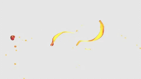 Oil Splash, With Alpha Matte Stock Footage 314074035