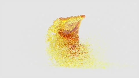 Oil Splash, with Alpha matte. 動画素材 341611875