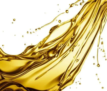 Oil splash Stock Photos