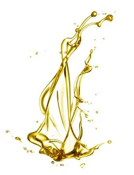 Oil splash Stock Photos
