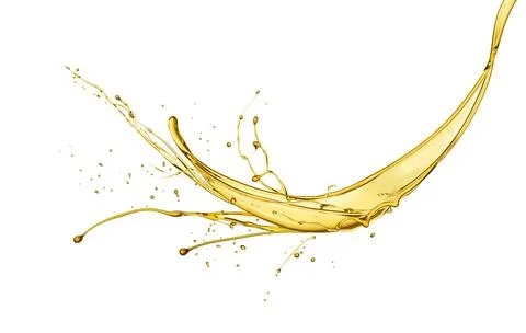 Oil splash wave Fotos de archivo