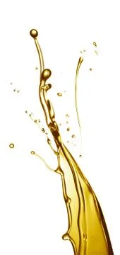 Oil splashing Stock Photos