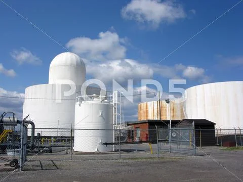 Oil storage Stock Photos