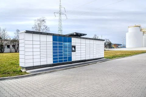Oil storage Stock Photos