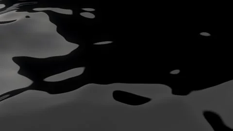 Oil surface Black Video stock 336320647